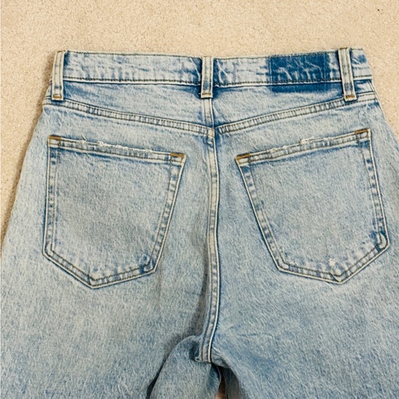 Abercrombie Curve Love Ultra High Rise High Waisted 90s Straight Jeans SZ 29 - Picture 6 of 9